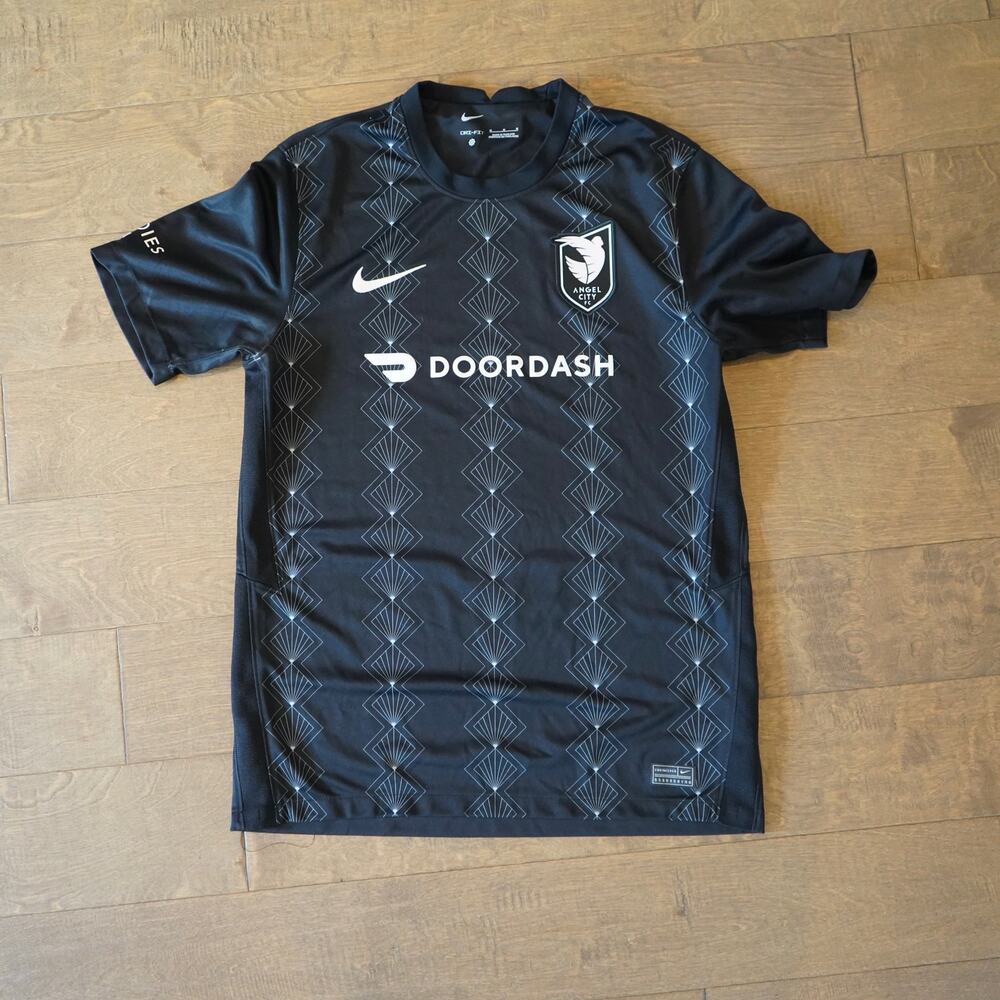 Nike Angel City FC Soccer Jersey Black Womens Size M